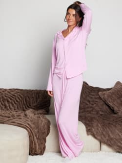 Luna Lounge Long Sleeve Pant PJ Set