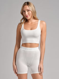 Rib Contour Crop Tank