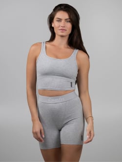 Rib Contour Crop Tank