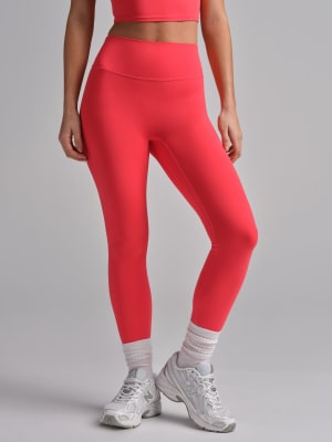ComfrtCore™ High-Waist Leggings: Izabella is 5'5" and wears a size XS