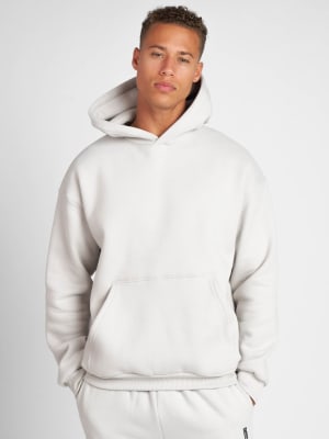Standard Hoodie: Evan is 6′4″ and wears a size L