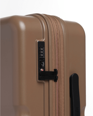 Luggage with a TSA-approved lock